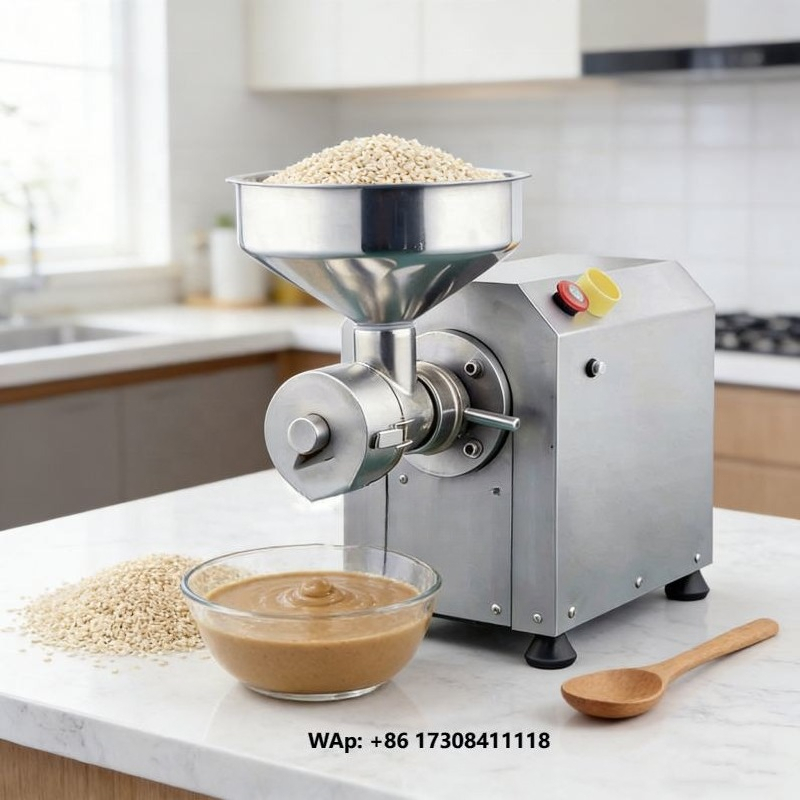 Peanut Butter Snack - 小型自動ナッツバター粉砕機 アーモンドピーナッツペースト製造機 スナックマシン