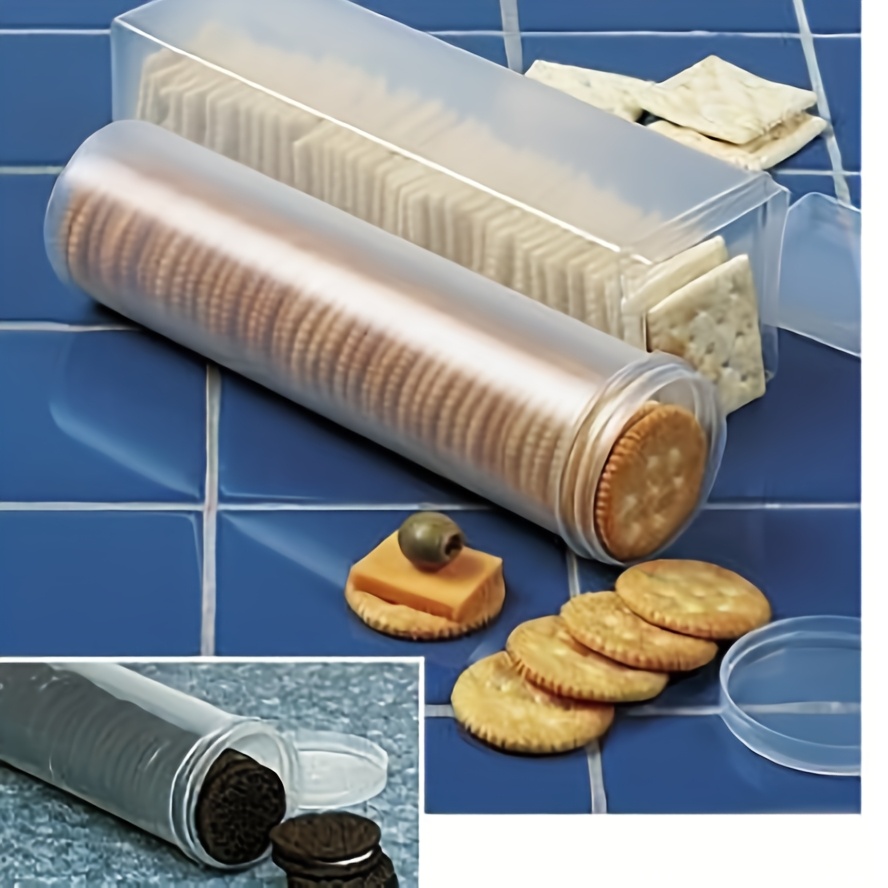 Food Snacks Wholesale - 透明な長方形の密閉食品保存容器（蓋付き）- 再利用可能なプラスチック製キッチンオーガナイザーボックス（パスタ、ビスケット、スナック用）