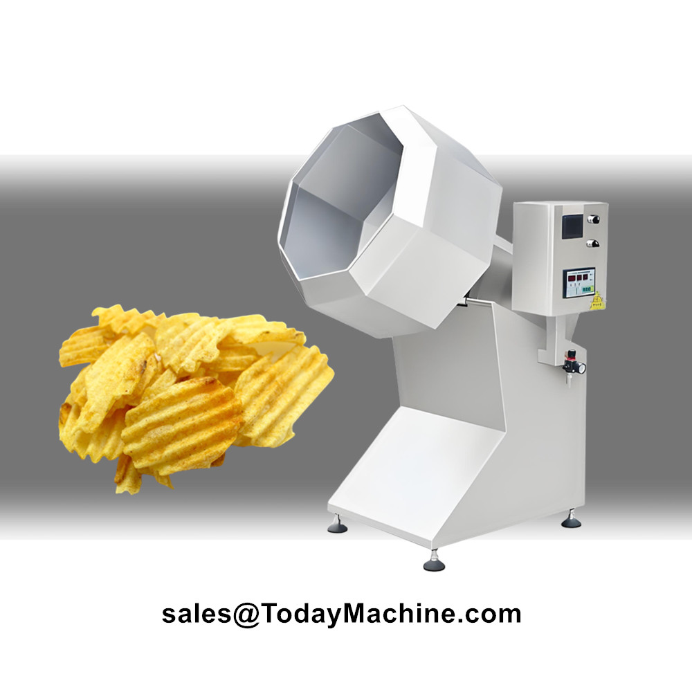 Food Snacks Candy - 自動スナック食品ナッツドラム風味付けキャンディコーティングピーナッツ八角形調味料食品調味料ミキサー