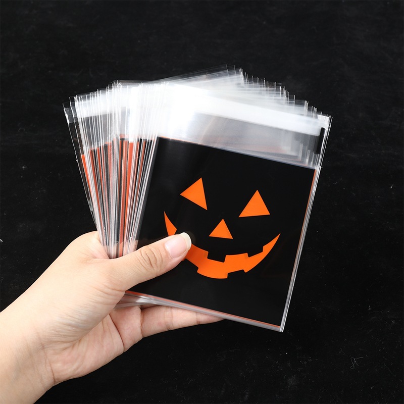 50/100個 ハロウィン ブラックオレンジ イービルパンプ - Food Snacks Candy のレビューと価格