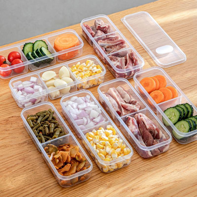 積み重ね可能な冷蔵庫・冷凍庫用オーガナイザー 1個入り 正方 - Food Snacks With Iron のレビューと価格