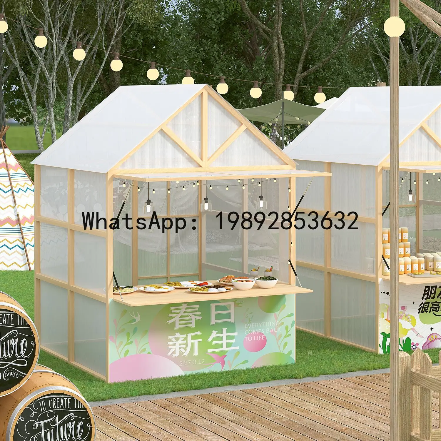 Z2-28イベント屋台ラック インターネットセレブ夜市 フー - Food Snacks With Iron のレビューと価格