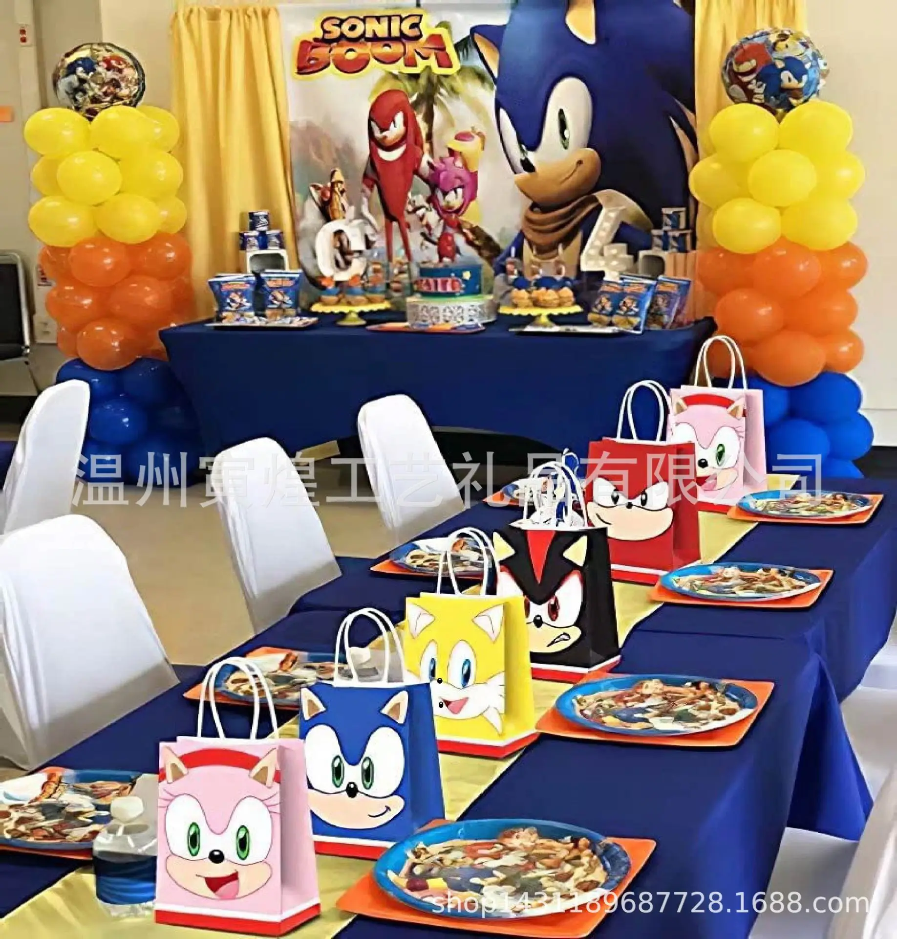 売れ筋新作ソニックキャンディギフトバッグかわいい漫画ハリネズ - Food Snacks Candy のレビューと価格