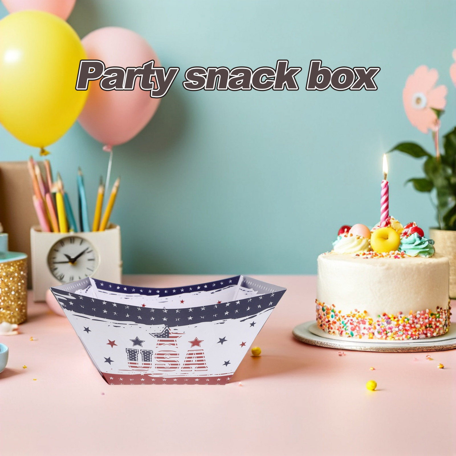 12個入り独立記念日パーティースナックボックスミニポップコー - Food Snacks Candy のレビューと価格