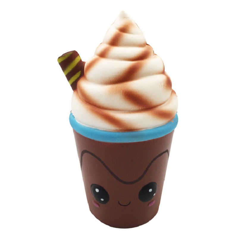 ジャンボチョコレートアイスクリームフワフワクリームの香りの遅 - Food Sweet Snacks のレビューと価格