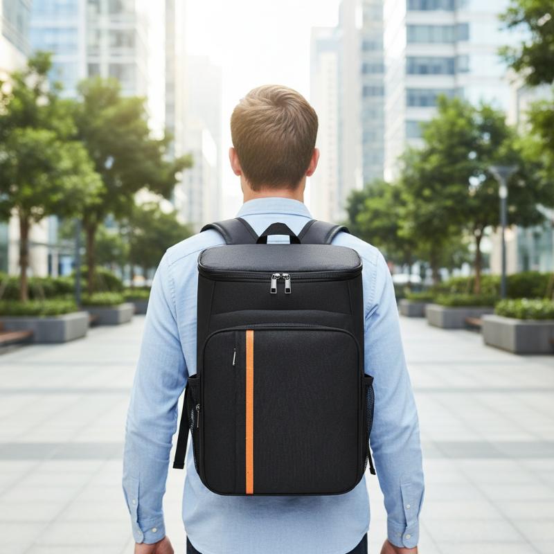 断熱クーラーバックパック大容量漏れ防止保温バッグ屋外ピクニッ - Food Snacks Delivery のレビューと価格